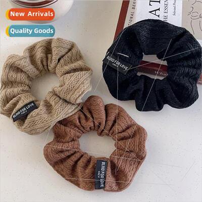French sausage hair bwool retro simple versatile hair rope f