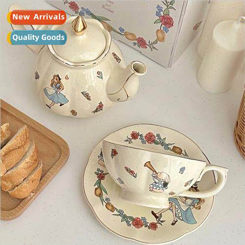 Alice in Wonderlteapot set ins high color value ceramic coff
