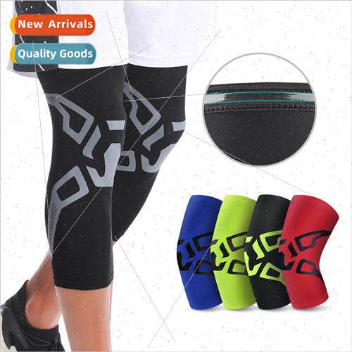 Sports knee pads thin section knted compression leg warmers