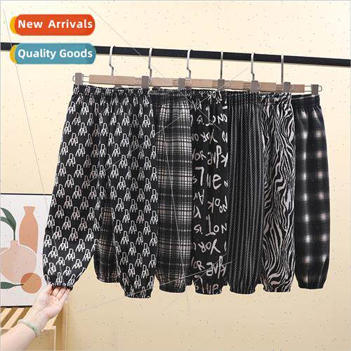 Children casual pants fall winter boys girls outside wear pa
