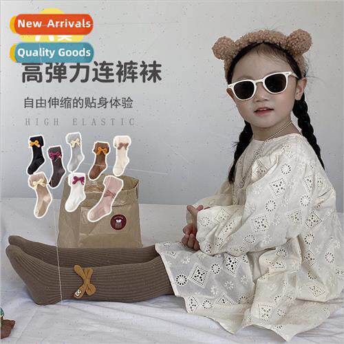 2023 girls pantyhose spring and fall childrens bottoms baby