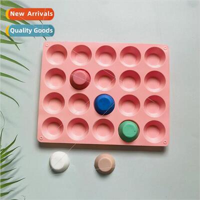 20 round egg tarts 12 silicone mold cake ice cream pudding d
