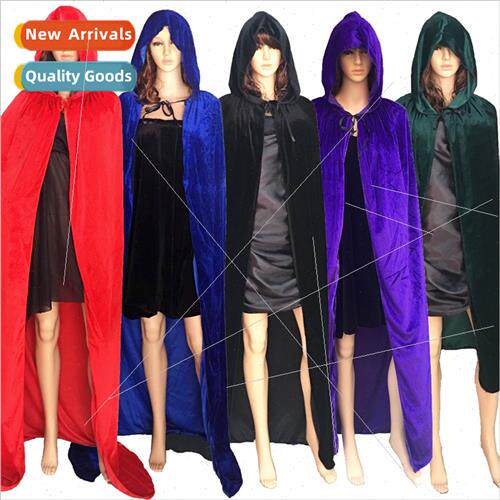 Halloween Cloak Grim Reaper Costume Floor Length Cloak Wch C