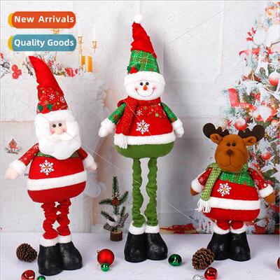 New Christmas toys scalable ornaments Santa Claus snowman el