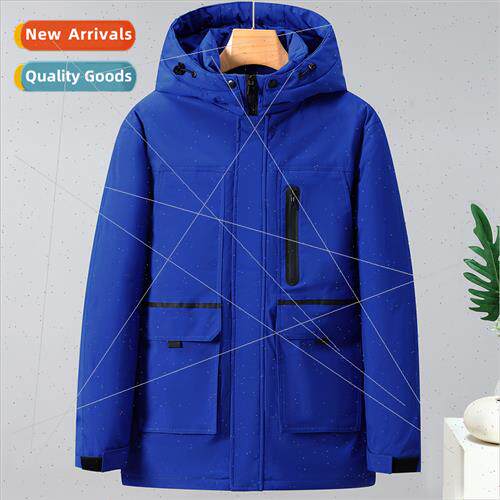 Down Cotton Clothes Men Winter Outdoor Sports Travel Thicken