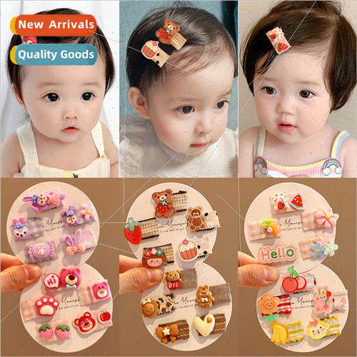 New baby hair clips do not hurt hair cute baby sweat hair sm