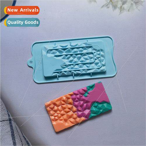 Geometry chocolate 376 silicone mold cake pudding dessert mo