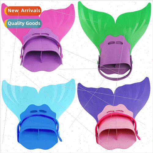 Mermaid flippers nglepcs whale tail flippers Children onePCS