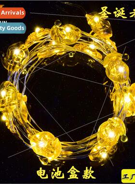 Waterpro20 ghts LED Mini ghts 3*AA Battery Box Santa Claus C