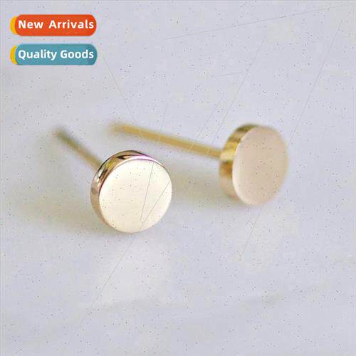 Stainless earrings female Korea fashion simple round earring