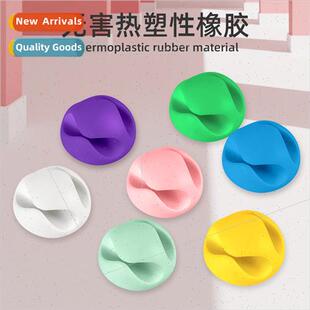 cable card holder hub desktop data organ holes