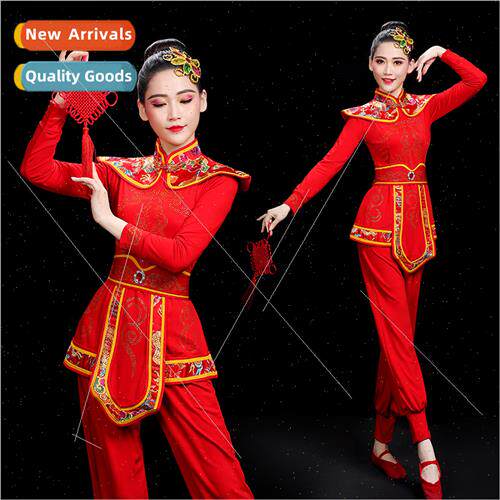 Square Dance Costumes Women Spring and Autumn Middle-aged an