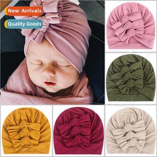 Spring summer new children hats newborn baby cap cap soft bo