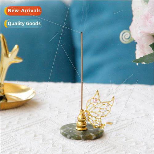 Natural rustic butterfly handheld mini incense stick incense