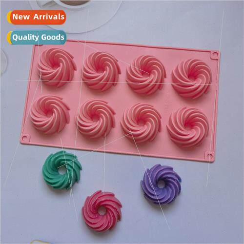 licone 8 spiral chocolate DIY cake Ice cube cookie pastry Ha