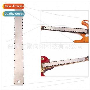 Metal Ruler Stainless Steel Notch Guar Neck Measuring