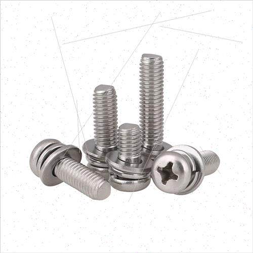 304 GB9074.4 cross slot pan head three combinations screws r