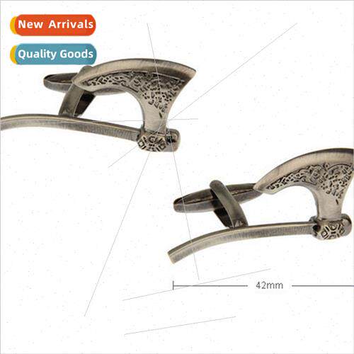 men cufflinks retro axe shape new cufflinks