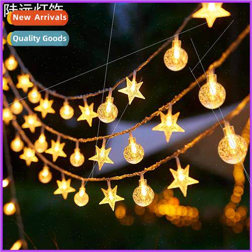 LED Star ghts Pentagram Colorful ghts String Outdoor Camping