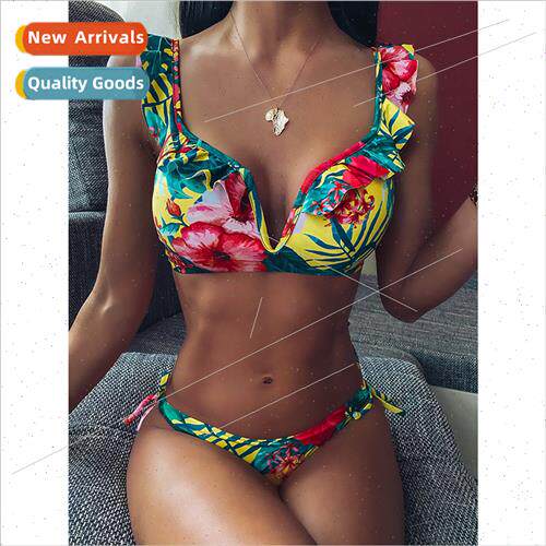 i2023 New Spl Swimsu Women Europe Three Point Bikini