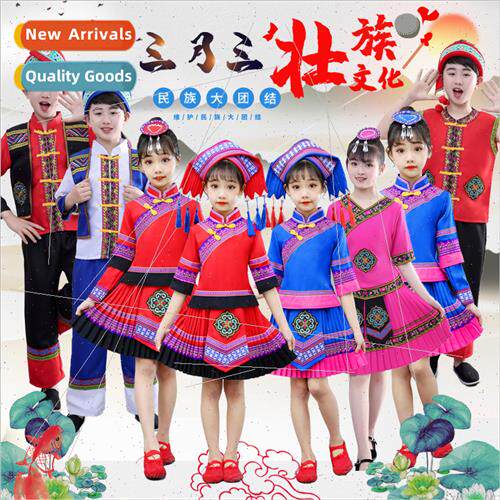 New minory costumes factory west Zhuang Tujia Miao girls per