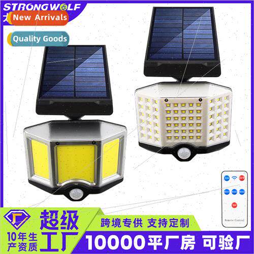 Solar light outdoor body sensor wall light home garden light