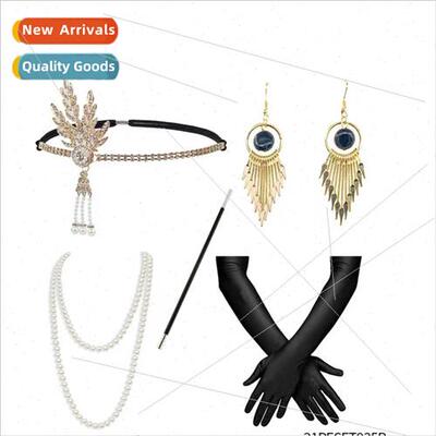 1920s Gatsby Bachelorette Party Set Decorations wh Diamond T