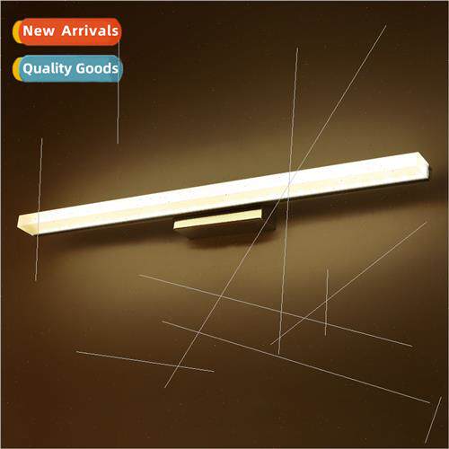 Modern simple LED waterprobathroom mirror front light creati