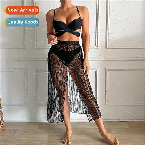 2023 New Bikini Swimsu Three Piece Lace i Swimwear Women Eur