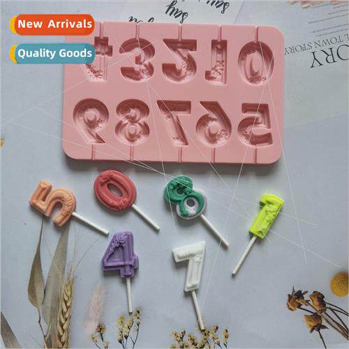 09 Lollipop Raised 279 licone Mold Pudding Dessert Mold Cake - 实物图