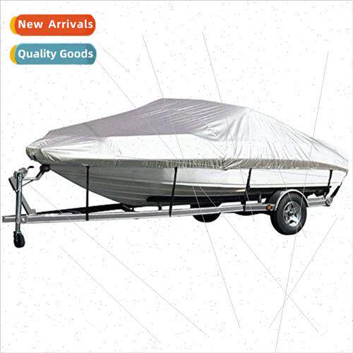 Yacht Cover 420D WaterproBoat Cover V-Shape Anti-UV Boat Cov