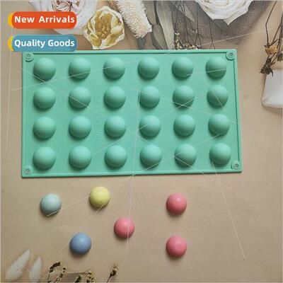 24 Small Half Circle 437 Chocolate Candy licone Mold Mousse