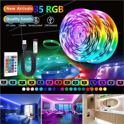 5V Low Voltage 3535rgb Colorful USB Strip ghts Home ving Roo