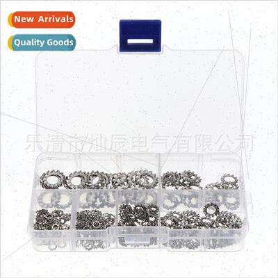 External serrated locking 304 washer lockwasher 300pcs box M