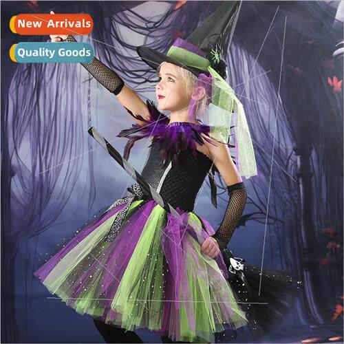 Europe Child Dress Halloween Wch Permance Costume cosplay Ch