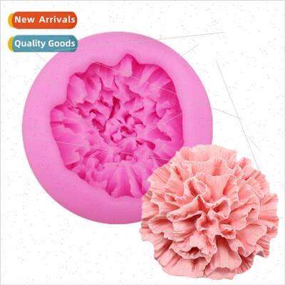 DIY Baking Carnation Car Aromatherapy Plaster Cake Dessert l