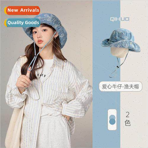 Love cowboy fisherman hat women  washed do old retro spring
