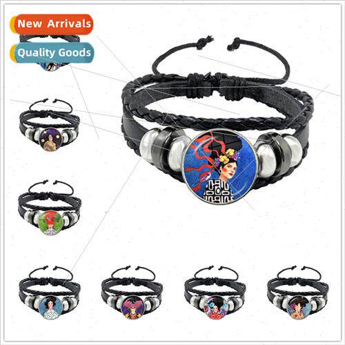 Accessories Long Hair Girl Illustration Time Gemstone Bracel