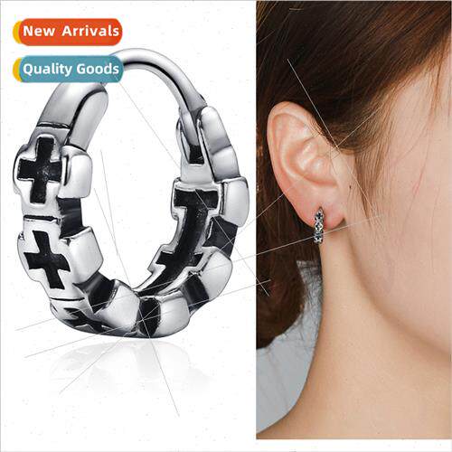 Vintage hip hop accessories simple metal personaly creative