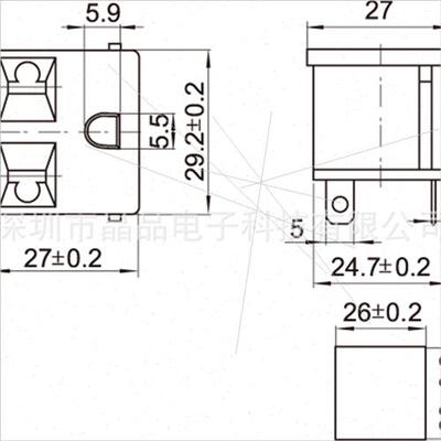 AC power socket AC039 EU socket power adapter special socket