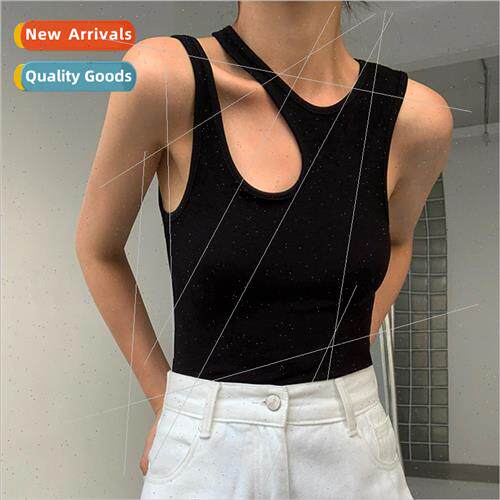 Set Hipster High Set 2023 Summer Round Neck de Irregular Hol
