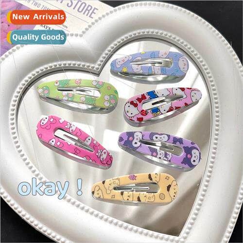Cute cartoon cute pet bb clip girl heart versatile hair clip