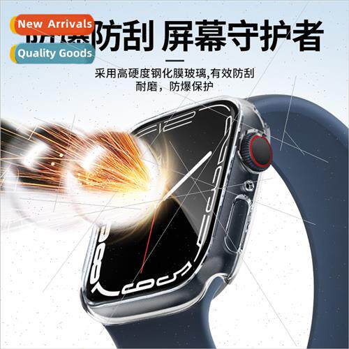 适用Apple watch protective case Appal watch7 case film all-i