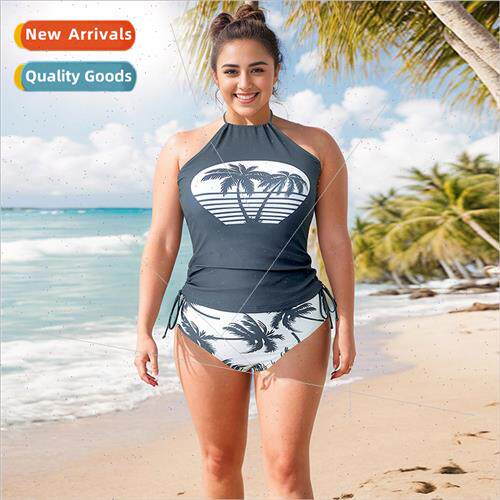 2023 Plus ze Printed Spl Two Piece Swimsu Women Europe