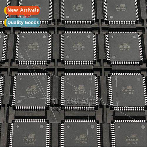 SMD ATMEGA64A-AU Chip 8-b Microcontroller 64K Flash TQFP-64
