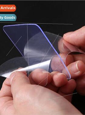 No punch transparent PVC -marking film double-sided adhesive
