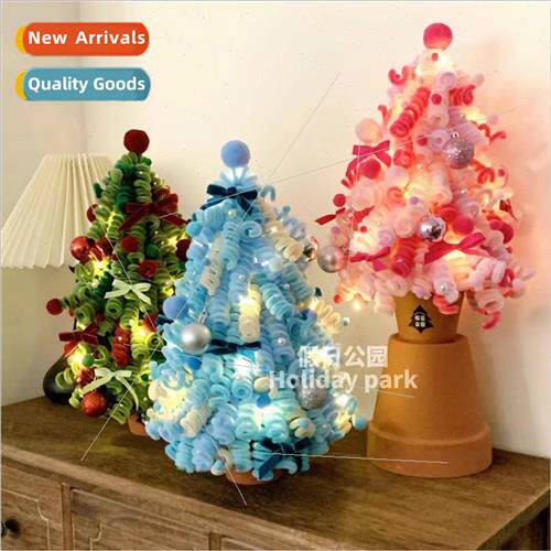 Handmade DIY Twisted Stick Mini Christmas Tree Material K Ch