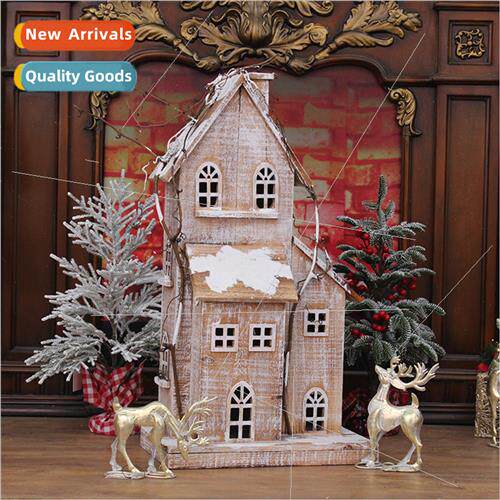 Christmas decoration supplies will light up original wooden