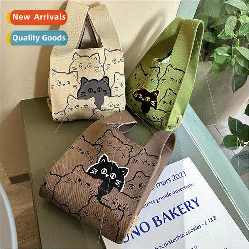 Cute kty knted undershirt handbag cartoon convenient vest ha