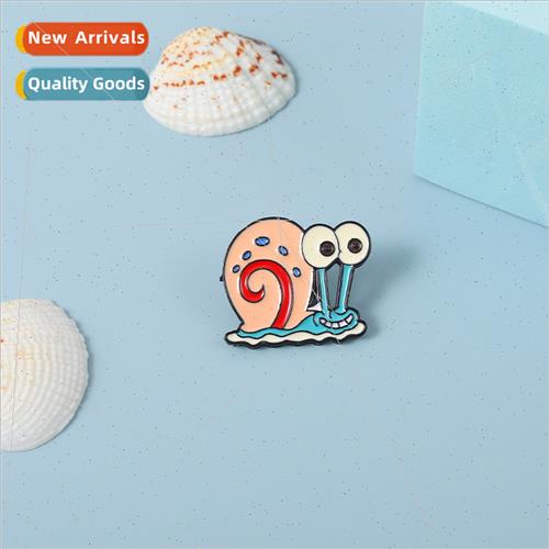 New cartoon big eyes small snail modelling series creative v